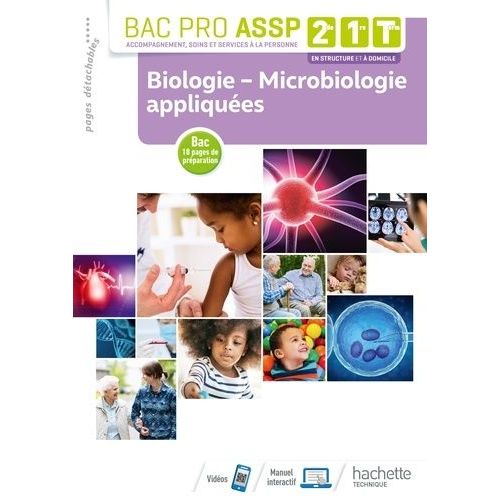Bac Pro Assp 2de, 1re, Tle Biologie - Microbiologie Appliquées