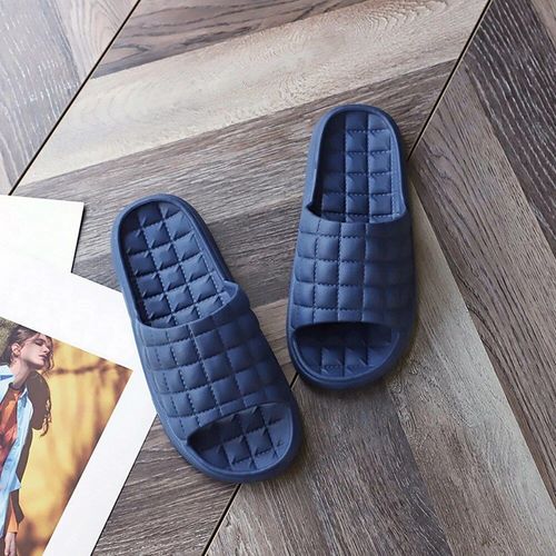 Chaussures Pantoufles D'intérieur Pour Femmestongs D'été Douces Et Confortablespantoufles De Bain Pour Couplechaussures Plates Pour La Famillesandales D'hôtel