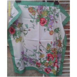 Foulard - " Damart " - Polyester - 68 X 68 Cm Environ