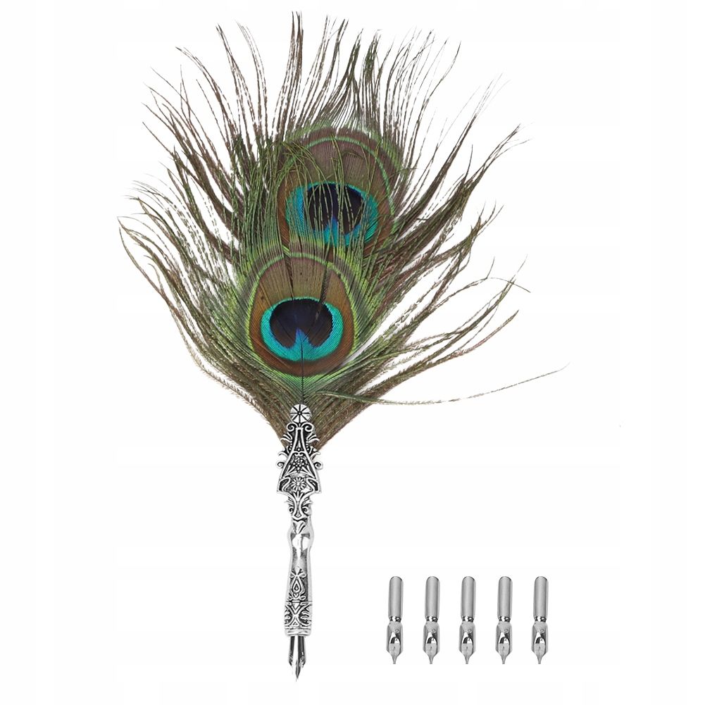 Stylo Plume Classique Avec Plumes Vintage - 3
