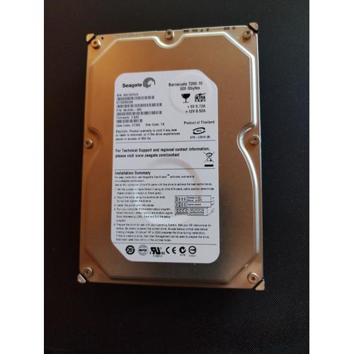 Disque dur Seagate 320 Go 9QF3DHGX Barracuda 7200.10