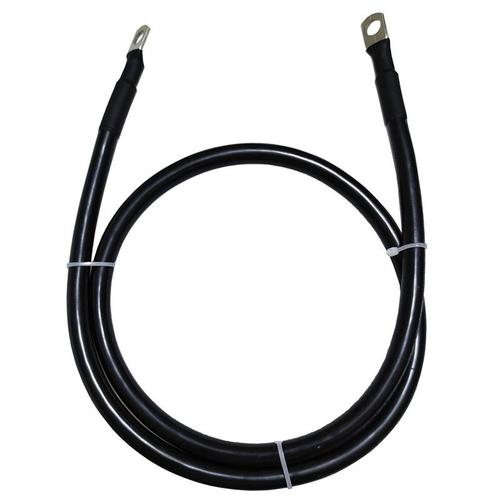 Câble noir avec cosses (50 cm)