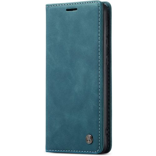 Coque Samsung Galaxy A52,Coque Rabat Avec Magnetique,Housse Portefeuille Cartes Stand Fonction (Bleu)