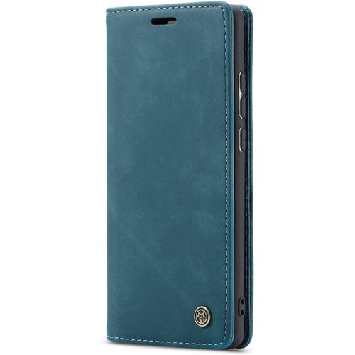Coque Samsung Galaxy A20e,Coque Rabat Avec Magnetique,Housse Portefeuille Cartes Stand Fonction (Bleu)
