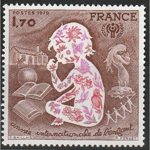 Année Internationale De L'enfant, Timbre Neuf** 1979 N° 2028