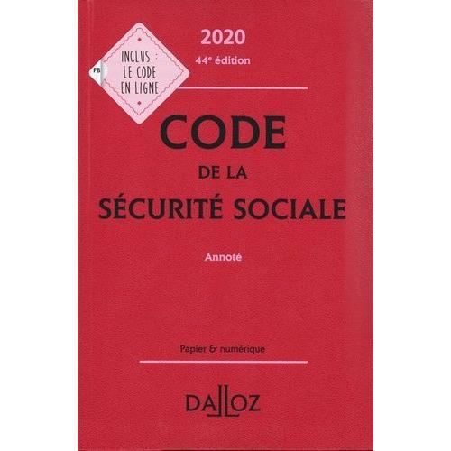 Code De La Sécurité Sociale Annoté