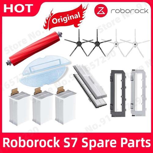 Roborock S7 - Pieces Originales Du Filtre Lavable, Brosse