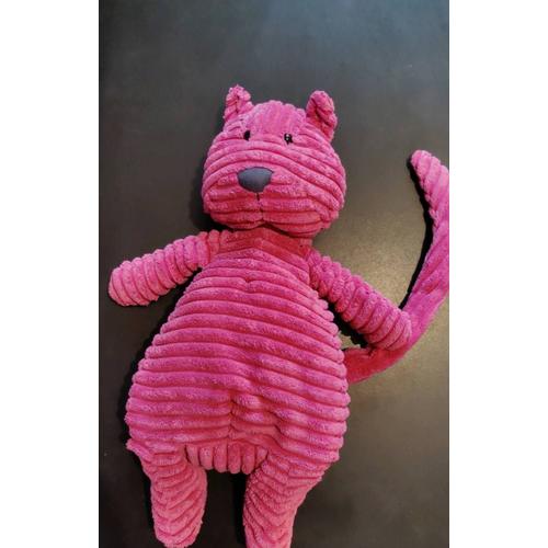 Peluche Chat Rose Jellycat Corduroy Cordy Roy Cat Pink 16" Plush Long Tail Kitty Cat