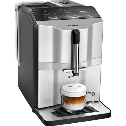 Siemens EQ.300 TI353201RW - Machine à café automatique avec mousseur à lait - 15 bar - argent