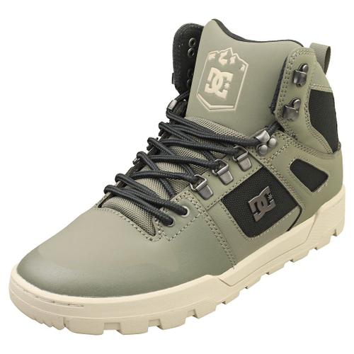 Dc Shoes Pure Highstop Wr Bottes Vert Noir