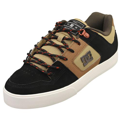 Dc Shoes Pure Wnt Homme Baskets Brun Vert - 40 1/2