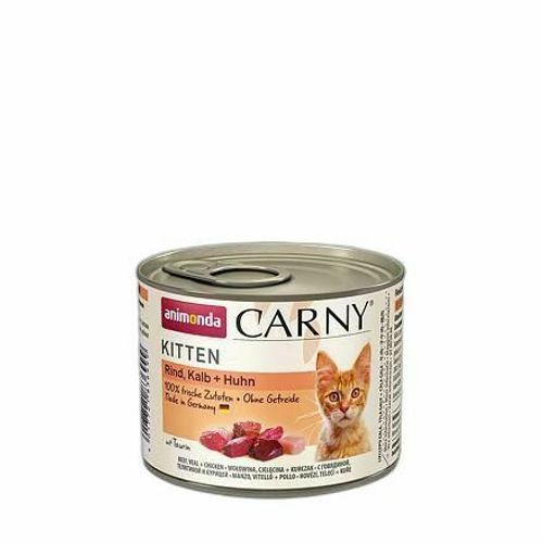 Animonda Carny Kitten - Poulet + Poulet 200g