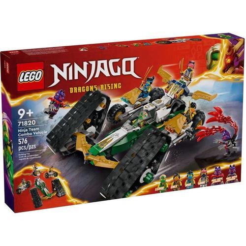 Lego Ninjago - Le Véhicule Combiné De L'équipe Des Ninjas - 71820