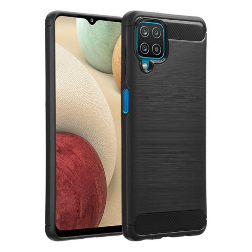 Imoshion Coque Brushed Samsung Galaxy A12 Noir