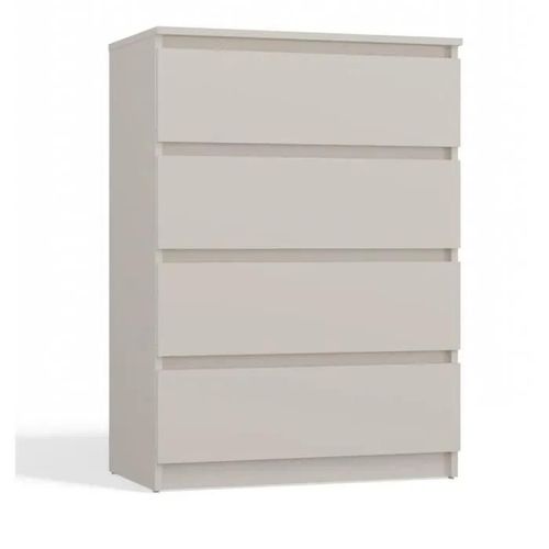 Aster T4 | Commode Chambre-Bureau-Salon 95.5x70x40 - 4 Tiroirs Beige