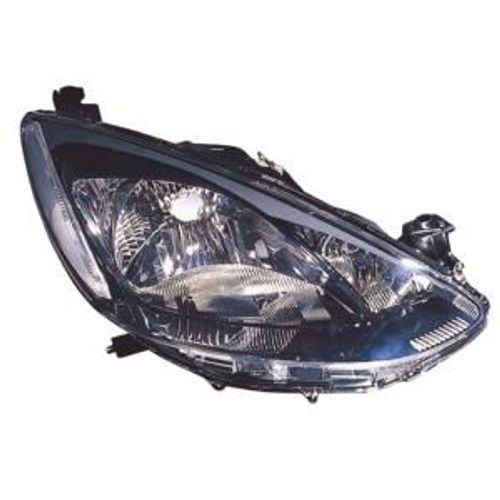 Phare Optique Avant Droit Pour Mazda 2 Ii 2007-2014, H4, Neuf