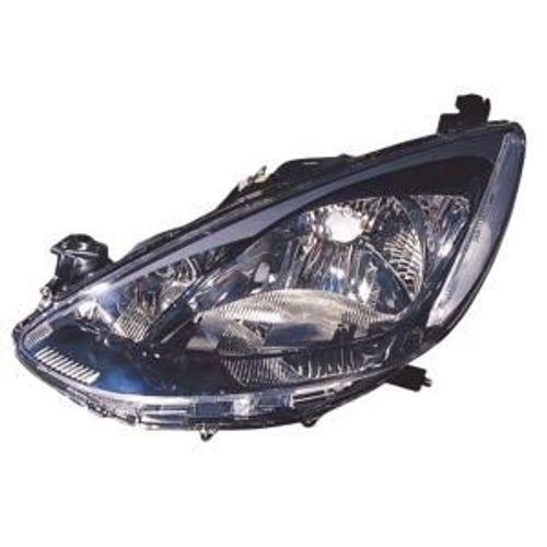 Phare Optique Avant Gauche Pour Mazda 2 Ii 2007-2014, H4, Neuf