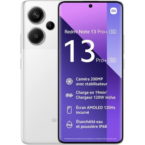 Xiaomi Redmi Note 13 Pro+ 5G Dual-SIM 512 Go Blanc