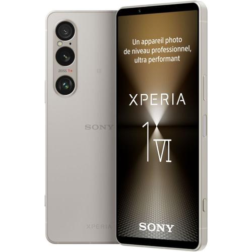 Sony Xperia 1 VI 5G Nano SIM 256 Go Argent Platine