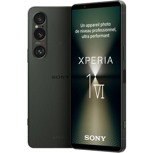 Sony Xperia 1 VI 5G Nano SIM 256 Go Vert Kaki