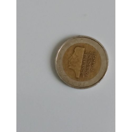 Pièce De Monnaie De 2 Euros 2001 Béatrix