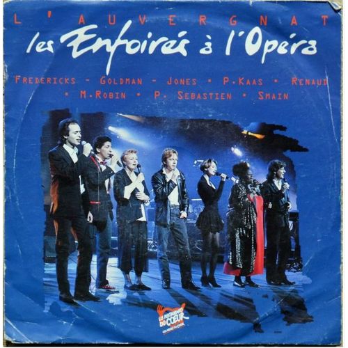 45t Les Enfoires A L'opera - L'auvergnat