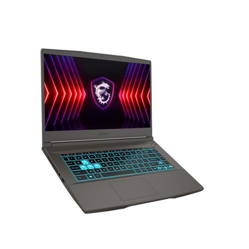 MSI Thin 15 B13VE-2266FR Intel® Core¿ i5 i5-13420H Ordinateur portable 39,6 cm (15.6") Full HD 16 Go DDR4-SDRAM 512 Go SSD NVIDIA GeForce RTX 4050 Wi-Fi 6E (802.11ax) Windows 11 Home Noir