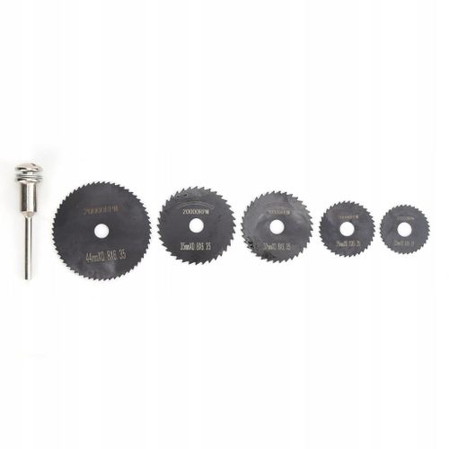 5 pcs HSS Ultra petite lame de scie circulaire