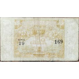 Billet 50 Centimes Chambre De Commerce Nîmes 1917 - Nécessité - Série 29 N°169