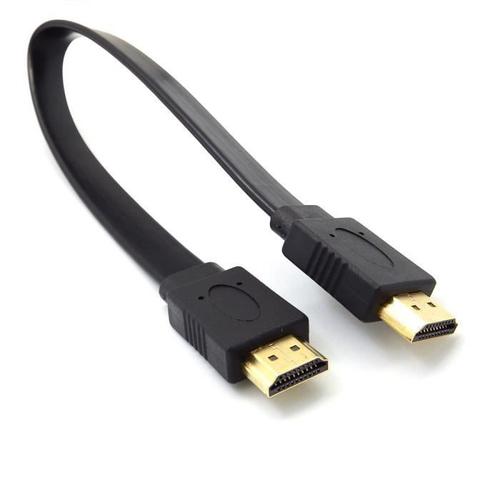 full hd hdmi court mâle à fiche mâle plat cordon câble audio vidéo hdtv 30cm fyy70317101a_2942 my01815