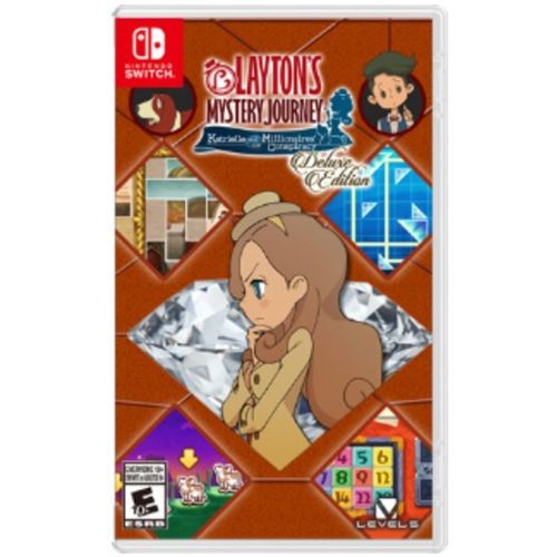 Nintendo Layton's Mystery Journey¿: Katrielle And The Millionaires' Conspiracy Deluxe Inglese, Ita Nintendo Switch