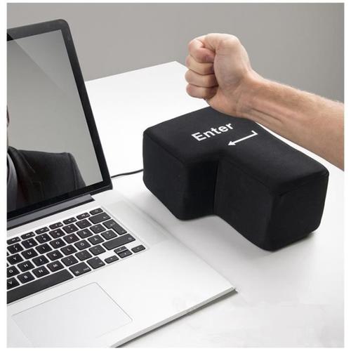 grand entrer grande clé d'entrée usb bouton anti-stress oreiller usb supersized incassable clé usb m36502