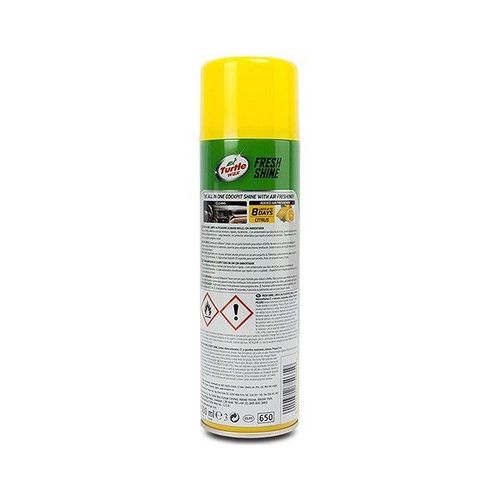 Nettoyant Pour Tableau De Bord Turtle Wax Tw51982 Citron 500 Ml
