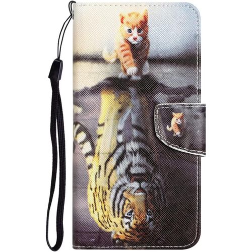 Coque Pour Xiaomi Redmi Note 7 Pro/Note 7, Coloree Charme Housse Antichoc, Sensation Confortable, Fermeture Magnetique Flip Etui Pour Xiaomi Redmi Note 7 Pro/Note 7 Coque Cuir Pu