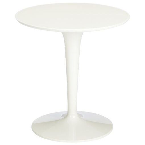 Kartell Tip Top Mono / 860003 Table d'appoint Blanc brillant