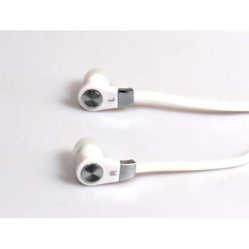 Media-Tech MAGICSOUND DS-2 MT3556 - Écouteurs avec micro - intra-auriculaire - filaire - blanc