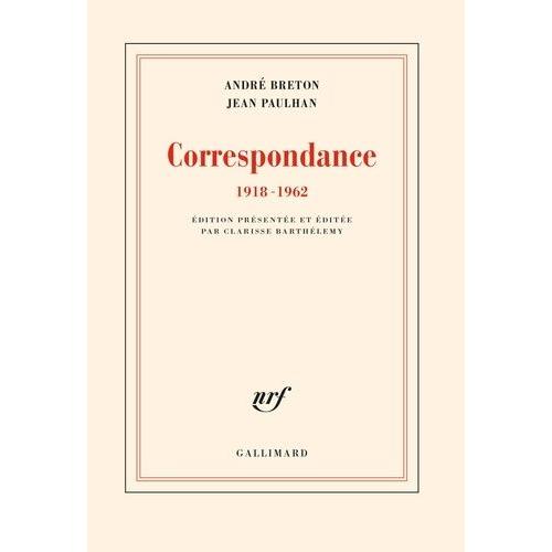 Correspondance, 1918-1962