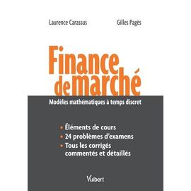 Finance De Marché - Modèles Mathématiques À Temps Discret
