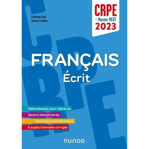 Professeur Des Écoles Français - Ecrit - Crpe + Master Meef