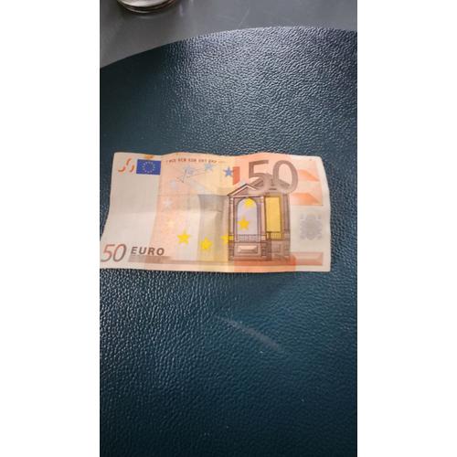 Billet 50€ Collection 2002 Commençant Par X