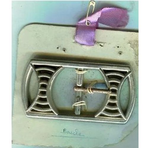 Vintage - Boucle De Ceinture - En Métal