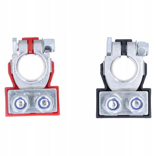 Paire De Cosses De Batterie Cuivre Pur