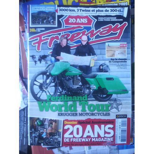 Freeway 240 De 2011 Softail Heritage,Tourer Street Glide Cvo