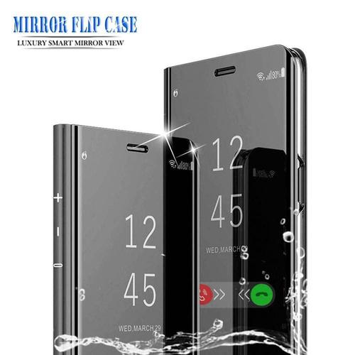 Coque Samsung Note 10 Plus Noir Clear View Etui À Rabat Cover Housse Pour Samsung Galaxy Note 10 Plus