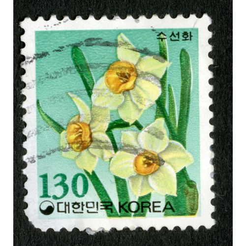 Timbre Oblitéré Korea, 130