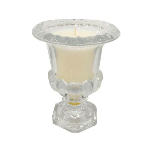 Paris Prix - Bougie Parfumée Déco "vase Médicis" 800g Pivoine