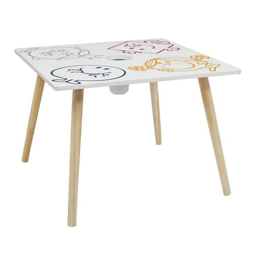 Paris Prix - Table Enfant "Monsieur & Madame®" 60cm Multicolore