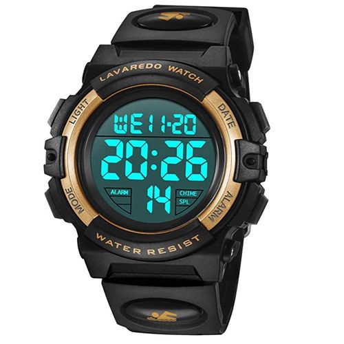 Montre Numérique Extérieur Sport Montre Multifonction Étanche Électronique Avec Led Lumière Alarme Et Calendrier Date Pour Enfants, Garçons Adolescents