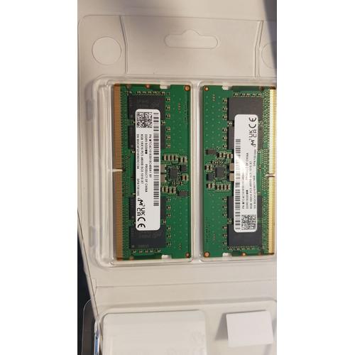 RAM Portable mémoire vive 8 Gb DDR5 4800Mhz Etat neuf