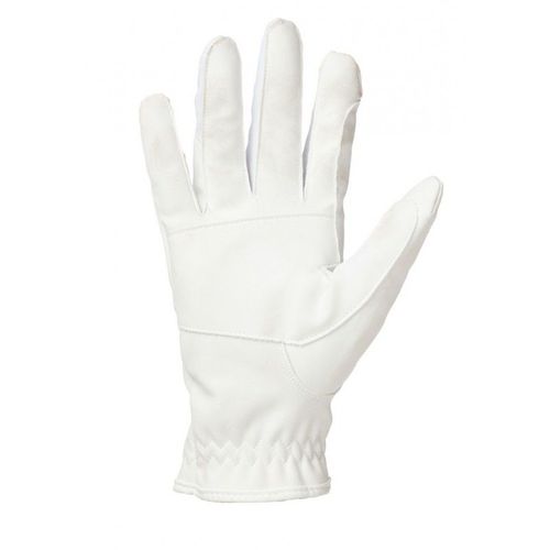 Gants Equithème "Grip" - Couleur : Blanc, Taille : M, Sport Équitation